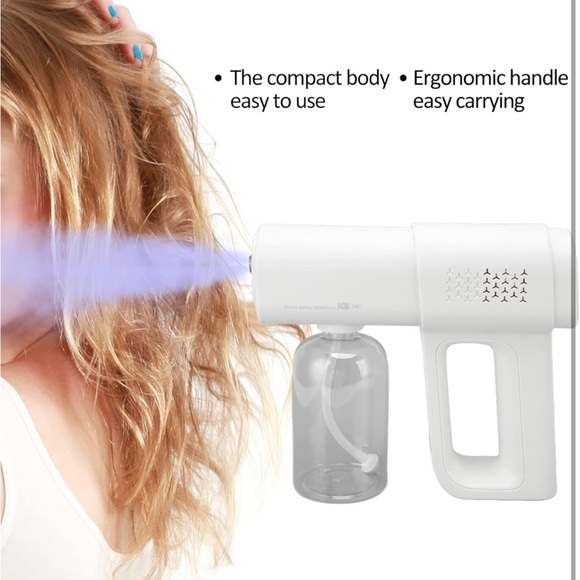 Hair Moisturizing Sprayer, Rechargeable Handheld Nano Atomizer with low noise - Picture 4 of 6